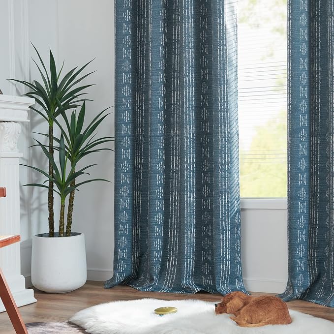 jinchan Boho Blackout Curtains 96 Inches Long - Image 6