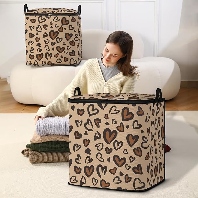 2pcs blanket storage bag for under bed, closet organizers 95L | clothing - Image 5