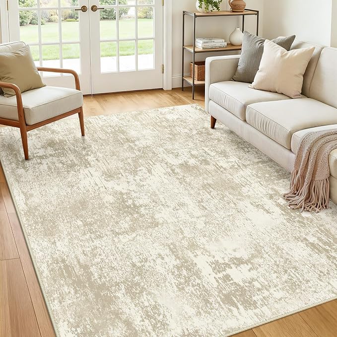 RELEANY Washable 6'x9' Abstract Area Rug - Image 8