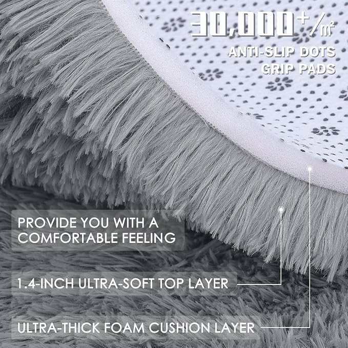 OLANLY 10x14 Machine Washable Large Area Rugs - Image 8