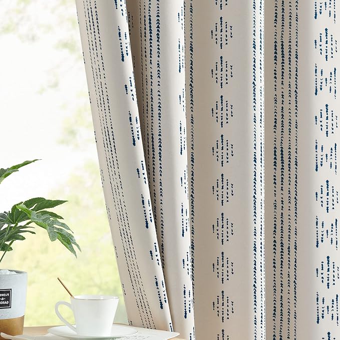 jinchan Boho Blackout Curtains 63 Inch Length - Image 8