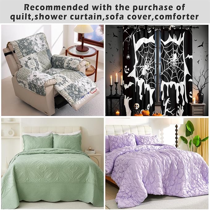 Summer Floral Queen Quilted Bedspread, Romantic Beige Quilt Set, Reversible - Image 4