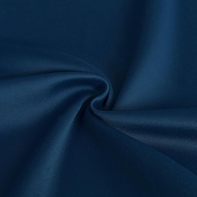 IGEMAEVE Blackout Curtains for Bedroom Grommets Navy Blue 52" W x 108" L | - Image 5