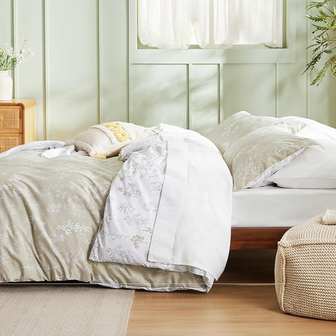 Bedsure Linen King Comforter Set - Image 4