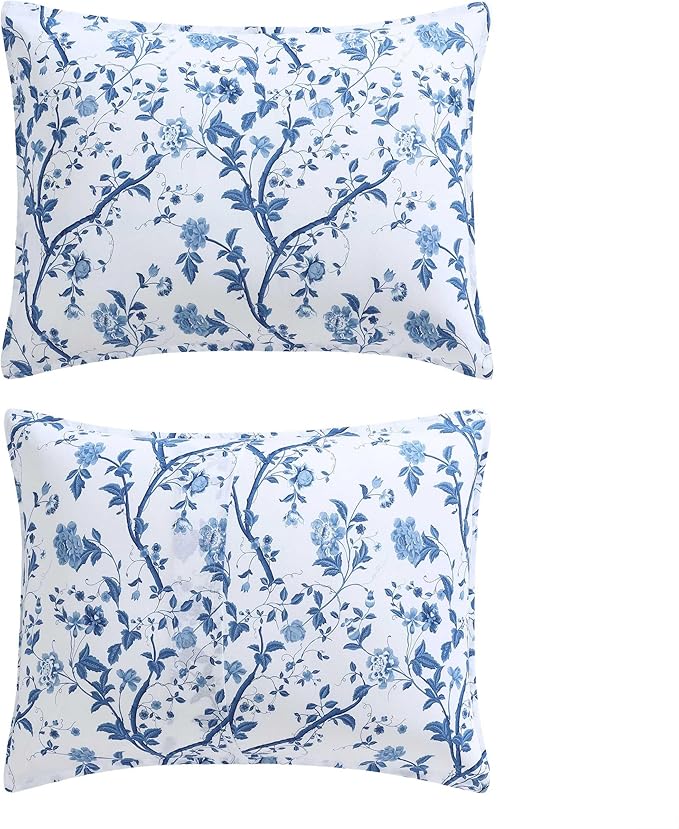 Laura Ashley - King Comforter Set, Reversible Cotton Bedding, Includes Matching - Image 3