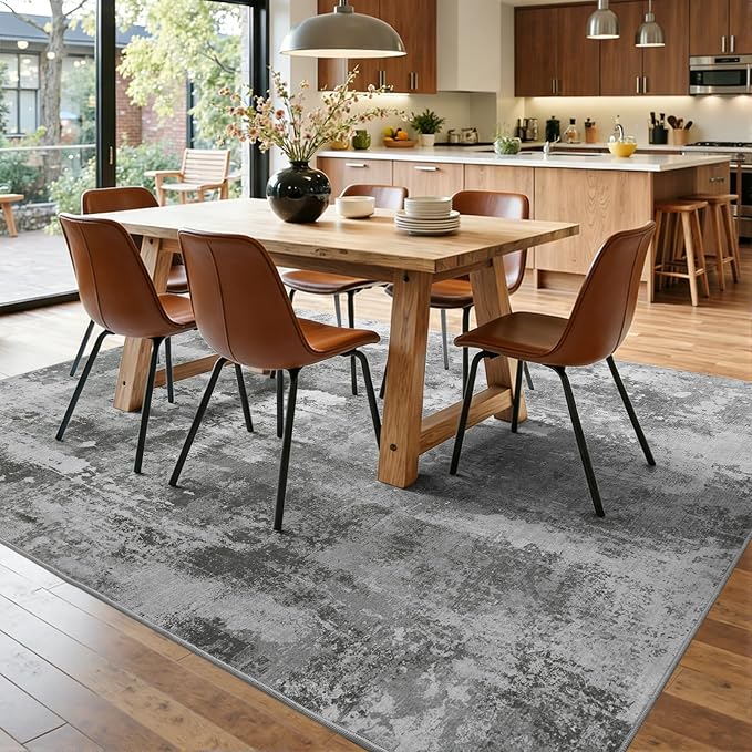 8x10 Ft Large Area Rugs for Living Room, Soft Non-Slip Washable Rugs Modern - Image 9