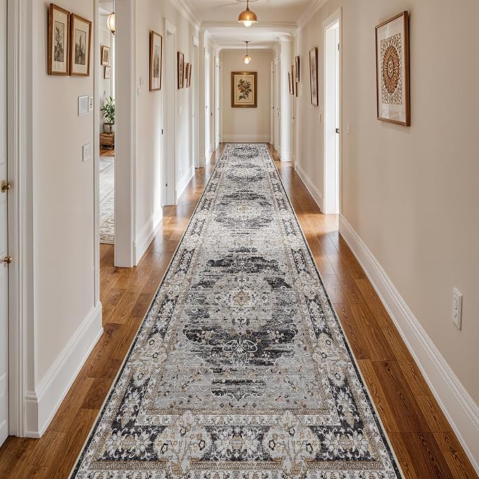 3x20 Washable Hallway Runner Rug - Image 7