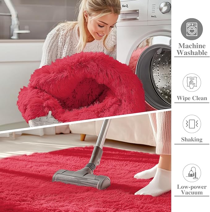 OLANLY 2x8 Machine Washable Runner Rugs - Image 2