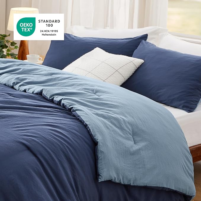 Bedsure Queen Comforter Set, 3 Pieces GentleSoft™ Bed Set, 1 Lightweight - Image 4