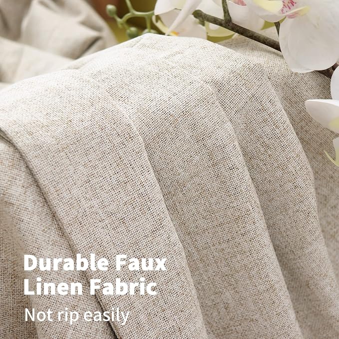 YoungsTex Linen Blackout Curtains - Image 5
