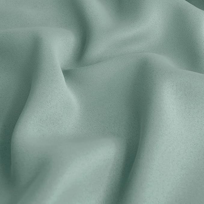 BGment Sage Green Blackout Curtains 45 Inches Length - Image 7
