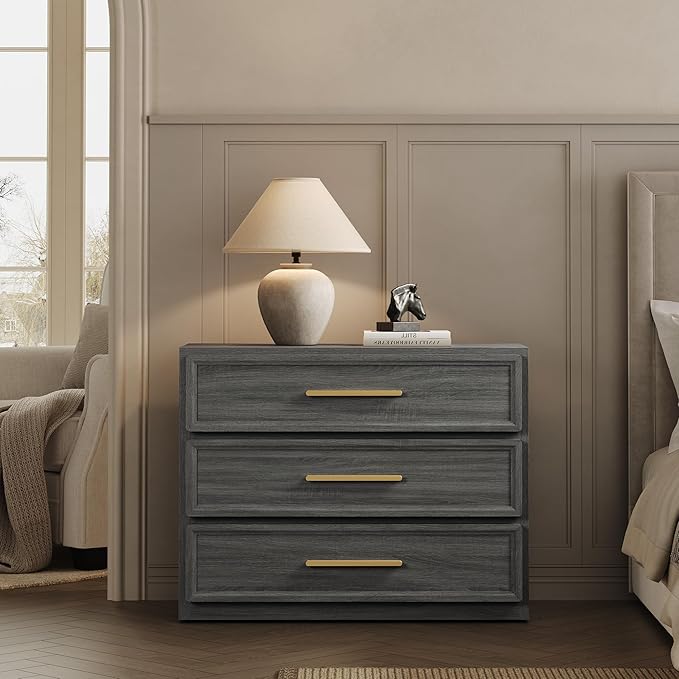 SICOTAS Oversized Nightstands Set of 3 - Image 3