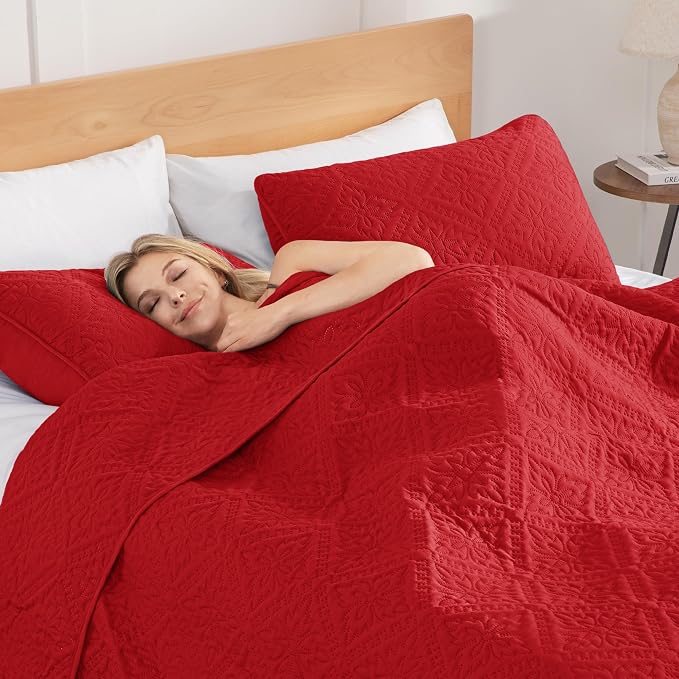 Exclusivo Mezcla California King Quilt Set, All Season Bedding - Image 4