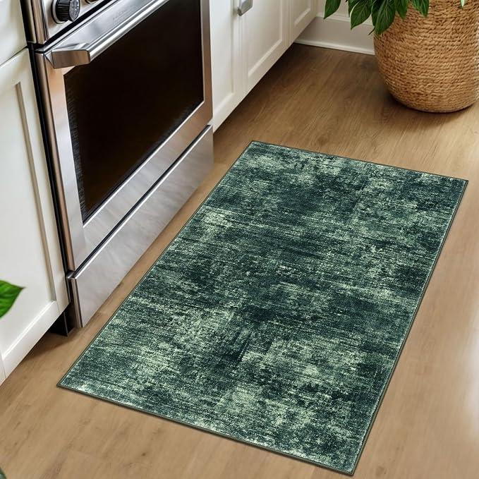 Small Abstract Area Rug 2x3 Ft Entryway Rugs Washable Door Mat Indoor Entrance - Image 9