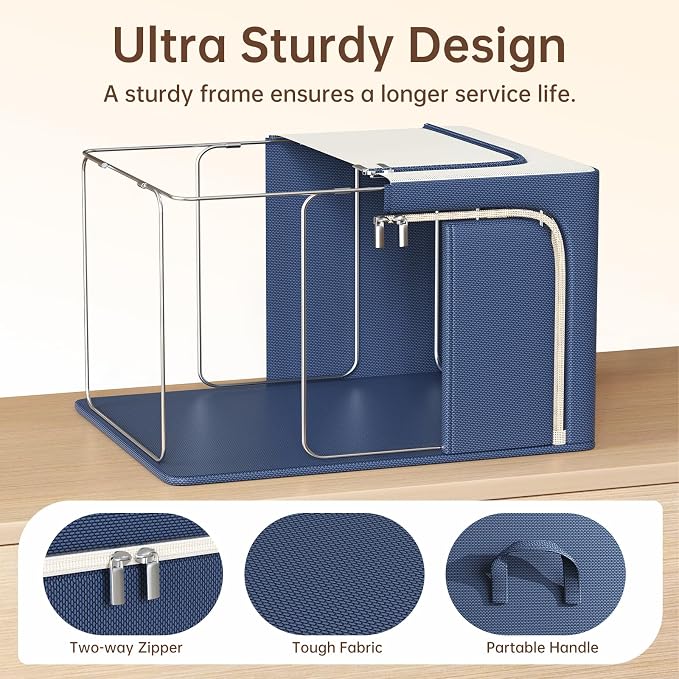 3 Openings Clothes Storage Bins - Image 6
