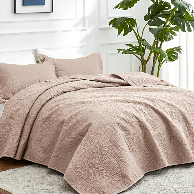 Love's cabin Twin Quilt Set Burlwood Bedspreads Bedding Set - Image 2