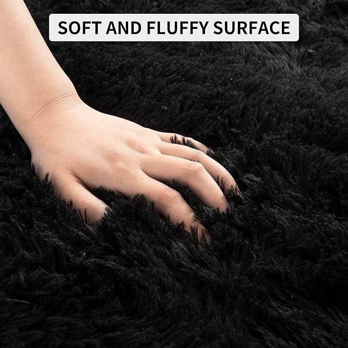 Area Rugs 7x10 for Living Room, Super Soft Fluffy Rugs for Bedroom, Modern - Image 6