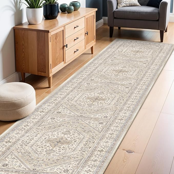 3x12 Washable Hallway Runner Rug - Image 3