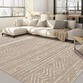 Nakagishi Boho 5x8 Area Rug Living Room Rugs Machine Washable Dark Brown | Soft by NakagishiAreaRug