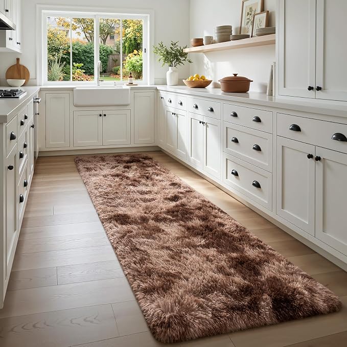 Deerhoo 2x6 Runners Rug for Hallway, Soft Fluffy Long Carpet, Plush Bedroom - Image 5