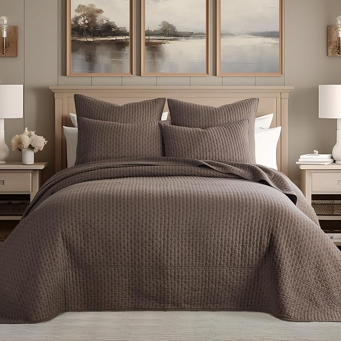 Levtex Home Cross Stitch Reversible Queen Bedspread Set by LevtexHome