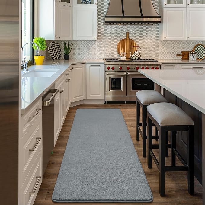 Modern Soft Hallway Runner Rug, 2x8 Feet Long Runners - Image 4