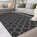 Chicrug 6x9 Shag Geometric Modern Area Rug by ChicrugHomeDecor
