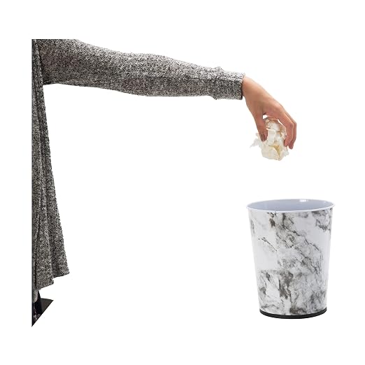 Bath Bliss 5 Liter Small Wastebasket | 2 Pack | Round Open Top | Trash Can | - Image 4