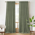 RYB HOME Velvet Curtains 102 inches Long, Extra Long High Ceiling Curtains | by RYBHOME