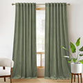 RYB HOME Velvet Curtains 120 inches Long, Extra Long High Ceiling Curtains | by RYBHOME