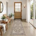 cotiled 2x6 Hallway Runner Rug for Entryway, Non-Slip Vintage, and Laundry Room by COTILED