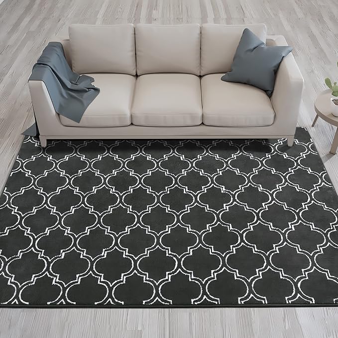 Chicrug 6x9 Shag Geometric Modern Area Rug - Image 6