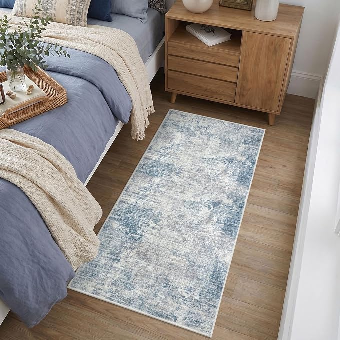 Abstract Runner Rug 2x4 Ft Entryway Rugs Washable Door Mat Indoor Entrance - Image 8