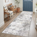 Abstract Runner Rug 3x7 Ft Washable Runners by iOhouze