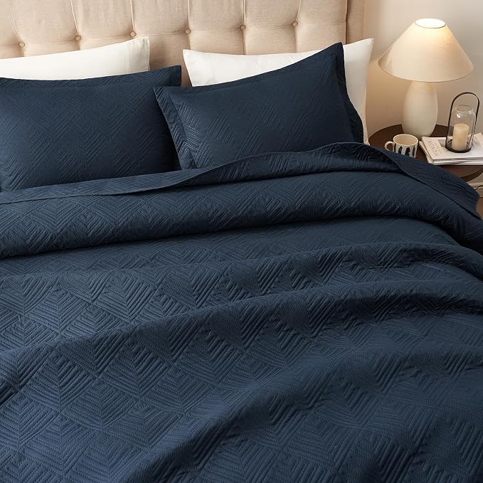 Hansleep Navy Quilt King Size - Image 3
