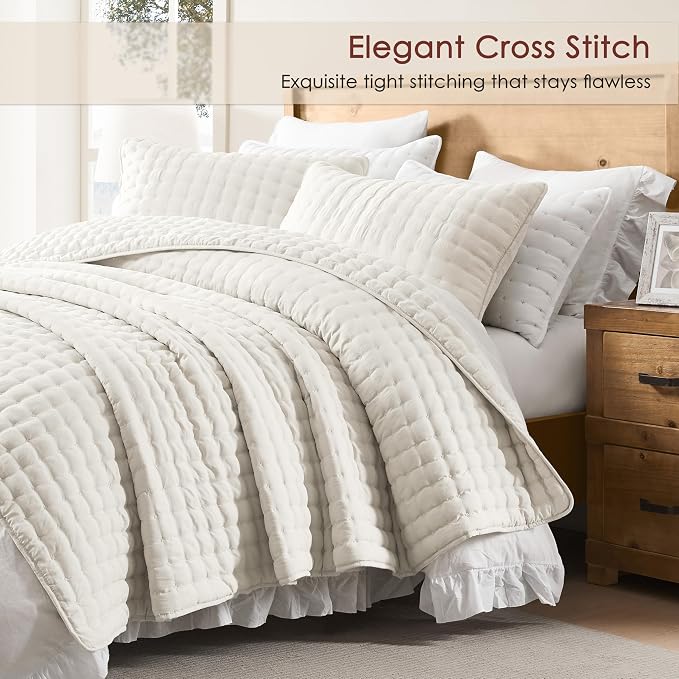 WDCOZY King Size Quilt Bedding Sets - Image 2