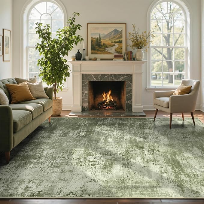 6x9 Ft Large Area Rugs for Living Room, Soft Non-Slip Washable Rugs Modern - Image 2