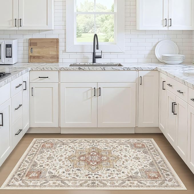 cotiled 3x5 Area Rug for Living Room, Traditional, and Laundry Room - Image 2
