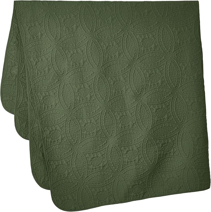 Chezmoi Collection Austin King Oversized Bedspread Set, 3-Piece Pinsonic - Image 8