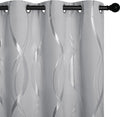 NICETOWN Kitchen Blackout Curtain Panels, 42 by 48 Inch, Window Treatment by NICETOWN