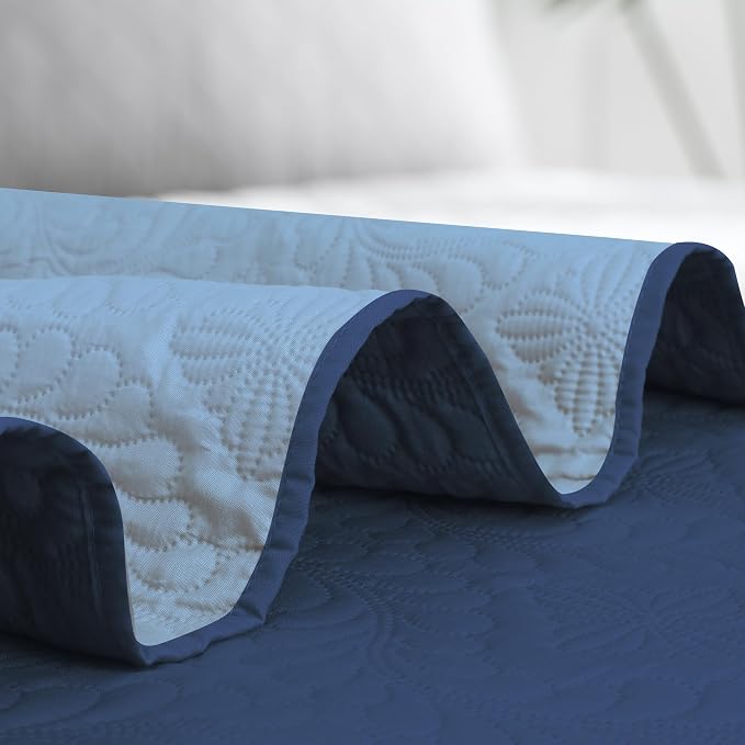 Easy-Going Reversible Quilt Set Twin, Bedspread - Image 6