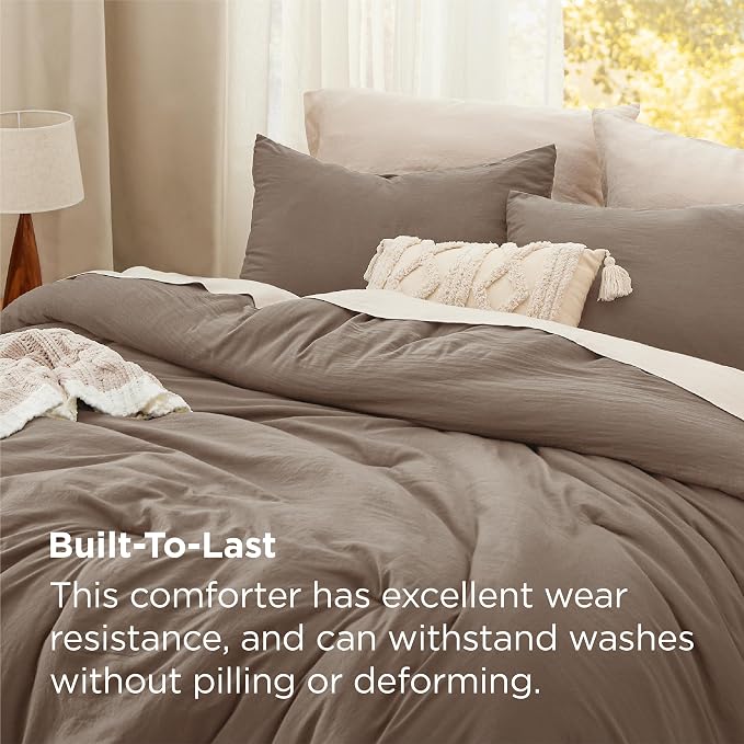 Bedsure King Comforter Set, 3 Pieces GentleSoft™ Bed Set, 1 Lightweight - Image 3