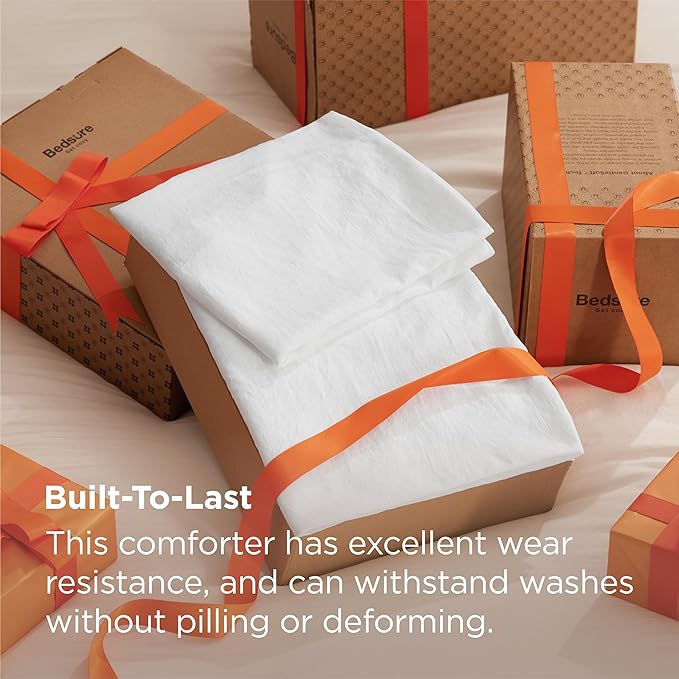 Bedsure Full Comforter Set, 3 Pieces GentleSoft™ Bed Set, 1 Lightweight - Image 3