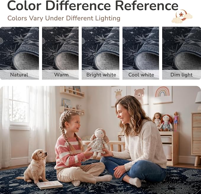 Vacuum-Friendly, 2x10 Washable Area Rug - Image 6