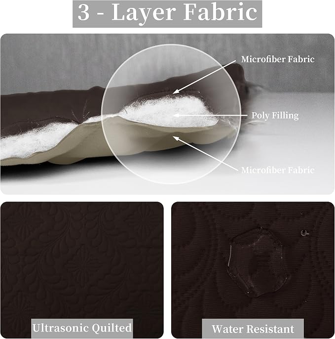 Easy-Going Reversible Quilt Set Full/Queen, Bedspread - Image 5