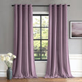 MIULEE Velvet Curtains Lavender 52 x 90 Inch Length Set of 2 | Grommet Drapes by MIULEE