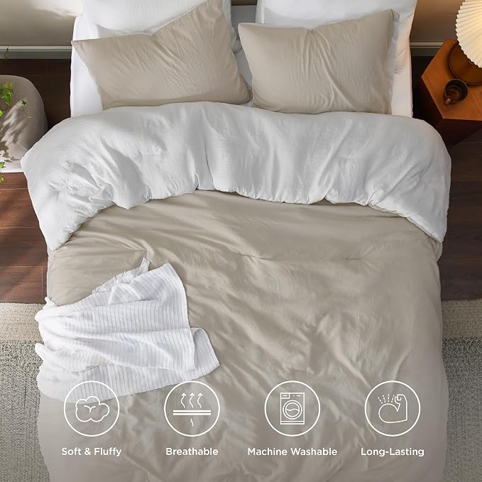 Bedsure California King Comforter Set, 3 Pieces GentleSoft™ Bed Set, 1 - Image 5