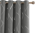 Deconovo Curtains for Living Room, Pattern Blackout Curtains 72 Inches Long | by Unknown