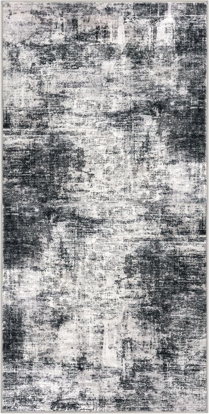 Abstract Runner Rug 3x6 Ft Washable Runners - Image 10