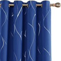 Deconovo Curtains for Living Room, Pattern Blackout Curtains 45 Inches Long | by Unknown